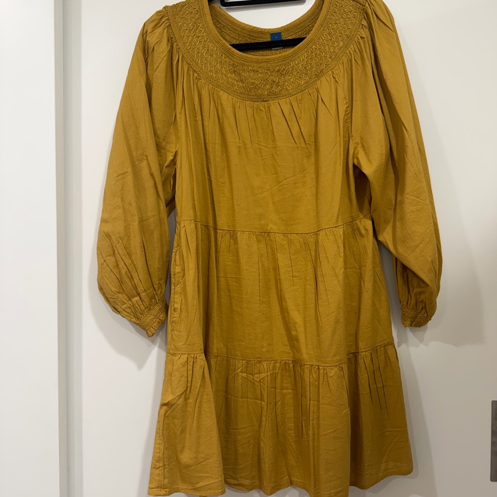 Women's Mustard Dress